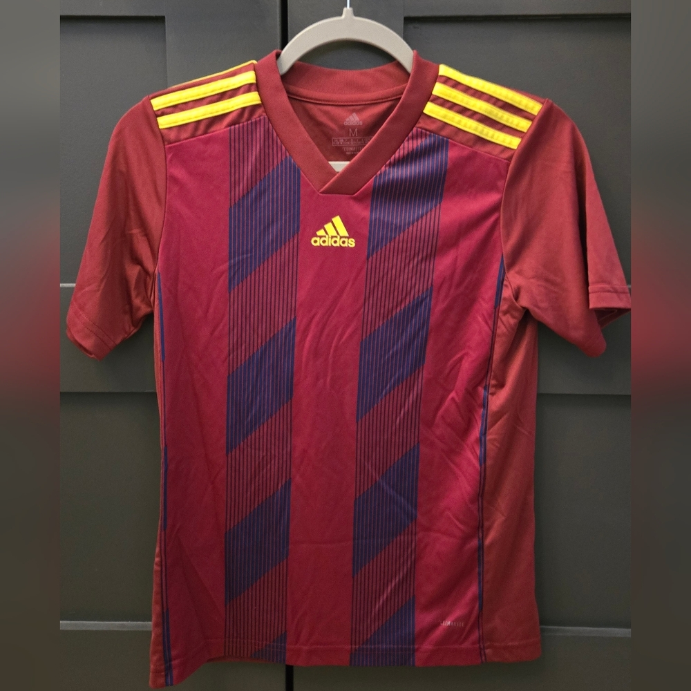 Adidas Kids Burgundy and Navy Jersey